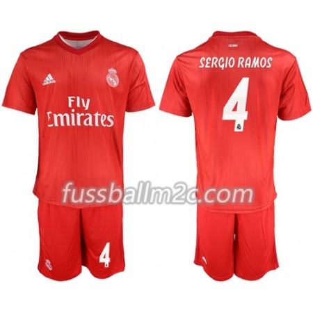 Fußballtrikots Real Madrid Sergio Ramos 4 Kinder Ausweich Trikotsatz 2018-2019 Fußballtrikots Real Madrid Sergio Ramos 4 Kinder Ausweich Trikotsatz 2018-2019